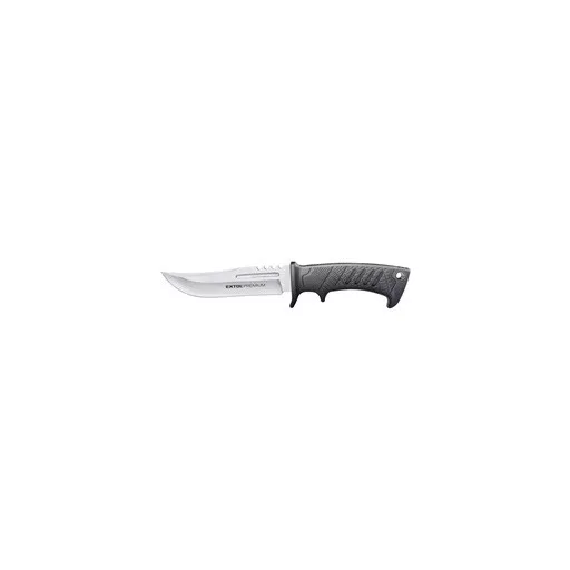 Extol Premium 8855321 VADÁSZ- ÉS TÚRAKÉS, 3CR13, NYLON TOK, TELJES/PENGE HOSSZ: 275MM/150MM