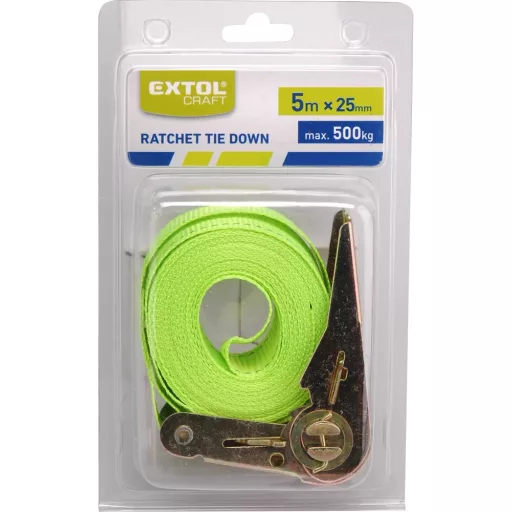 Extol Craft 96700 RAKOMÁNYRÖGZÍTŐ GURTNI, 5M×25MM
