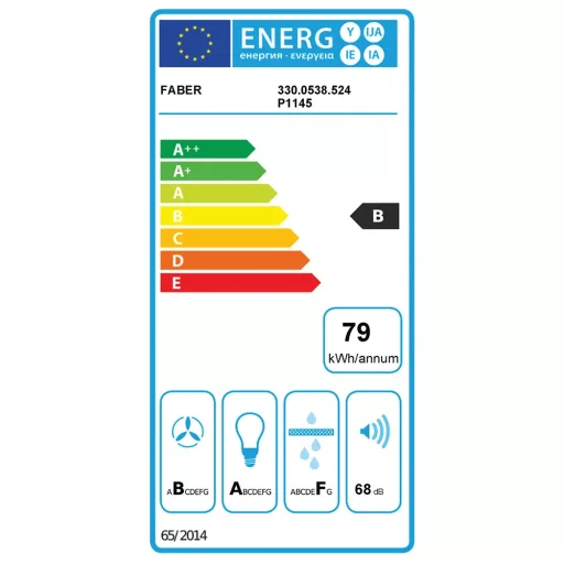Faber STEELMAX EV8 LED BK/X A55 PÁRAELSZÍVÓ