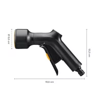 Fiskars 1070837 LOCSOLÓPISZTOLY, ZUHANY, FRONT VEZÉRLÉSŰ