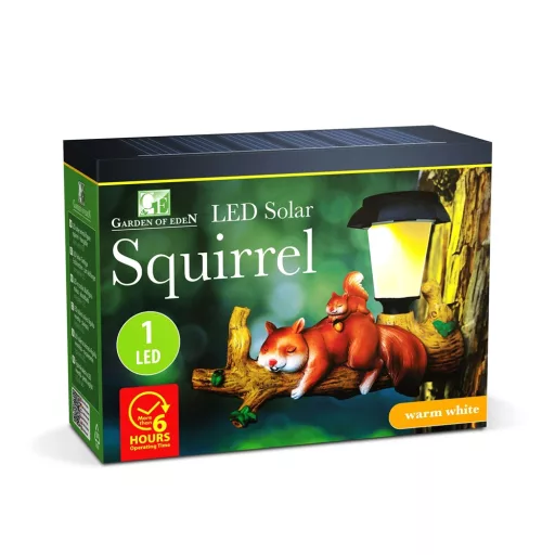 Garden of Eden 11421 LED-ES SZOLÁR ÁLLATFIGURA, MÓKUS, AKASZTHATÓ