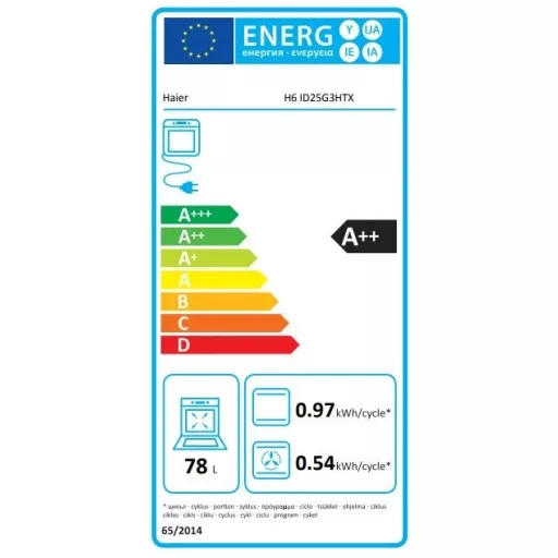 Haier H6 ID25G3HTX SÜTŐ BEÉPÍTHETŐ ELEKTROMOS