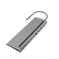 Hama 00200100 USB TYPE-C 10 IN 1 DOKKOLÓ ADAPTER