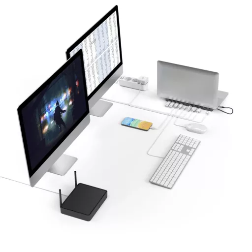 Hama 00200100 USB TYPE-C 10 IN 1 DOKKOLÓ ADAPTER