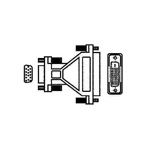 Hama 45074 DVI ADAPTER 15P.HDD DUGÓ-DVI ALJ