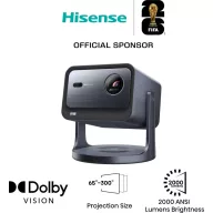   Hisense C2 PROJEKTOR LASER 4K UHD SMART MINI 2500lm,,65"-300