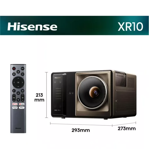 Hisense XR10 PROJEKTOR LASER 4K UHD SMART 6000lm, 65"-300
