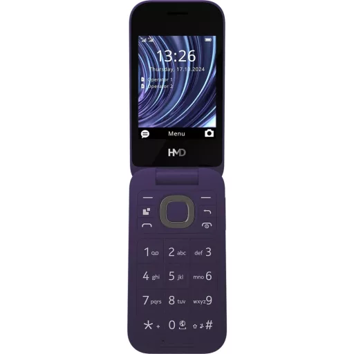 HMD 2660 4G FLIP DS, VIOLET DOMINO MOBILTELEFON