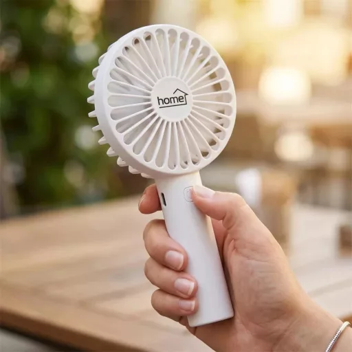 Home by Somogyi HF9C VENTILÁTOR KÉZI AKKUMULÁTOROS, LAPÁTÁTMÉRŐ 9 CM