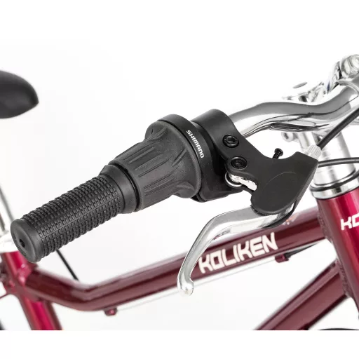 24 Koliken Touring alu. kerékpár bíbor