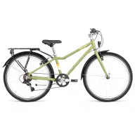24 Koliken Touring alu. kerékpár rezedazöld