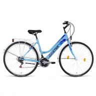 28 Biketek Maxwell trekking női kék váltós