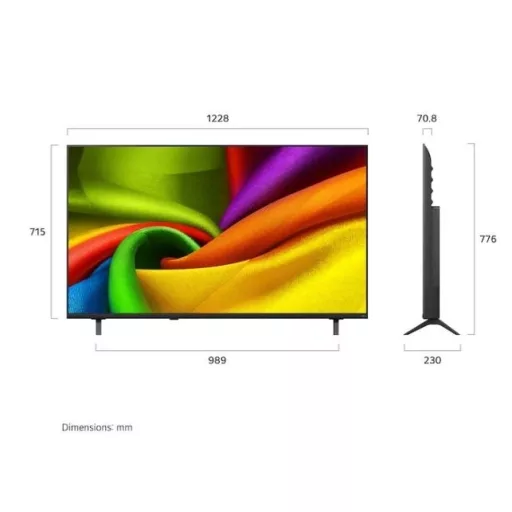 Lg 55NU850B3LA.AEU TV 55" 4K UHD NANO AI SMART TV, 2026,DOLBY VISION,WEBOS