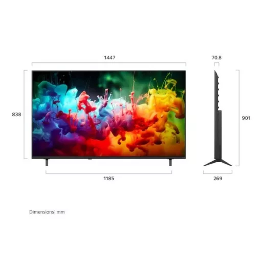 Lg 65QNED70B3C.AEU TV 65" 4K UHD QNED MINI LEDAI SMART TV, 2026,APPLE AIRPLAY WEBOS , HDR10 PRO