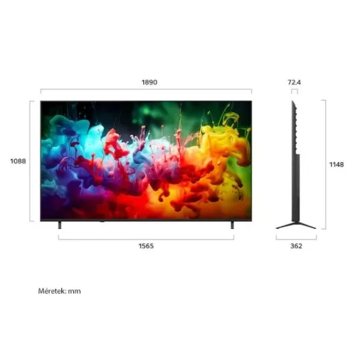 Lg 85QNED70B3A.AEU TV 85" 4K UHD QNED MINI LED AI SMART TV, 2026 ,WEBOS