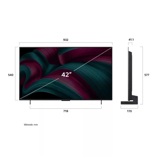 Lg OLED42C51LA.AEU TV 42" 4K UHD SMART OLED TV