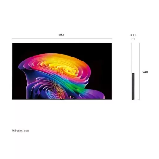 Lg OLED42C61LA.AEU TV 42" 4K UHD OLED EVO AI SMART TV 2026,DOLBY VISION WEBOS  GAMING TV