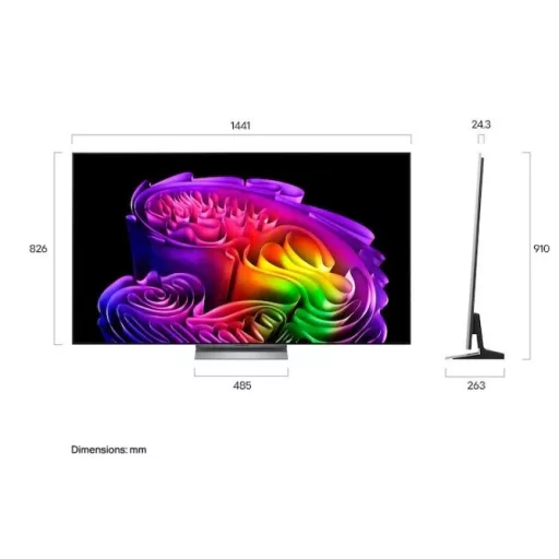 Lg OLED65G63LS.AEU TV 65" 4K UHD OLED EVO AI SMART TV 2026,DOLBY VISION WEBOS