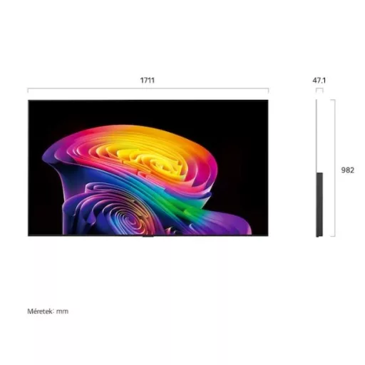 Lg OLED77C61LA.AEU TV 77" 4K UHD OLED EVO AI SMART TV 2026,DOLBY VISION WEBOS  GAMING TV