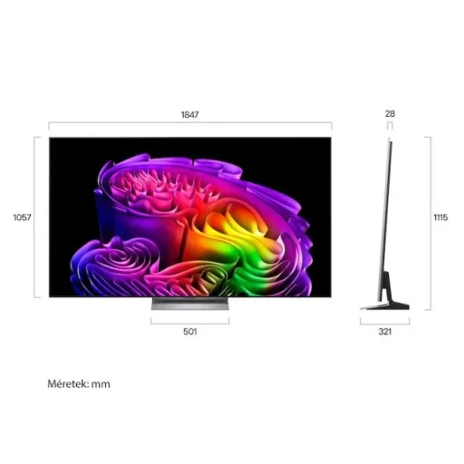 Lg OLED83G61LW.AEU TV 83" 4K UHD OLED EVO AI SMART TV 2026,DOLBY VISION WEBOS