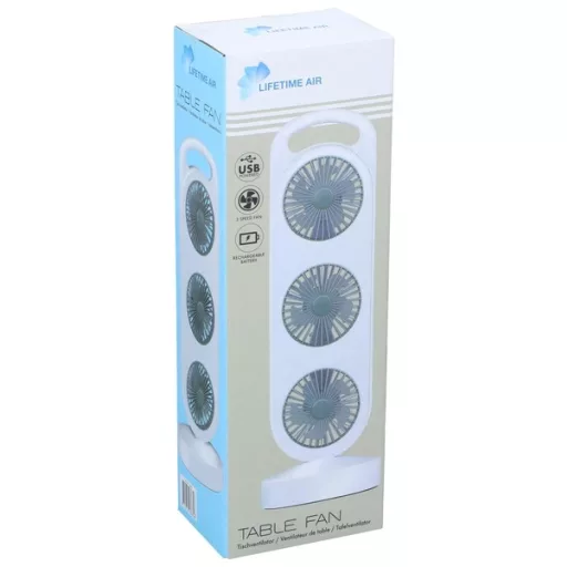 Lifetime Air 871125243632 VENTILÁTOR OSZLOP ASZTALI USB-S