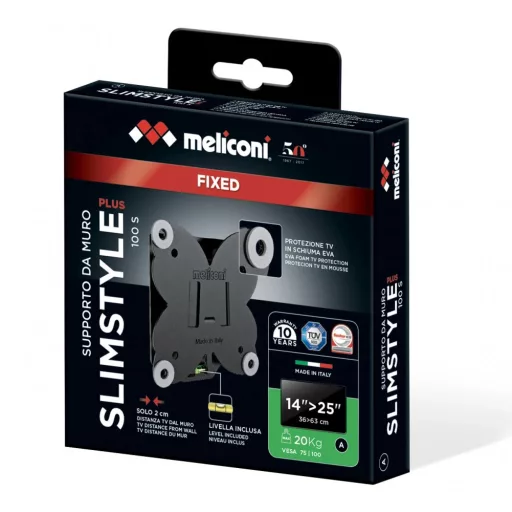 Meliconi 480954 SLIMSTYLE PLUS 100S DW FALI KONZOL VESA 100