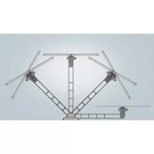 Meliconi 580458 FLATSTYLE FR200 FALI KONZOL VESA 200