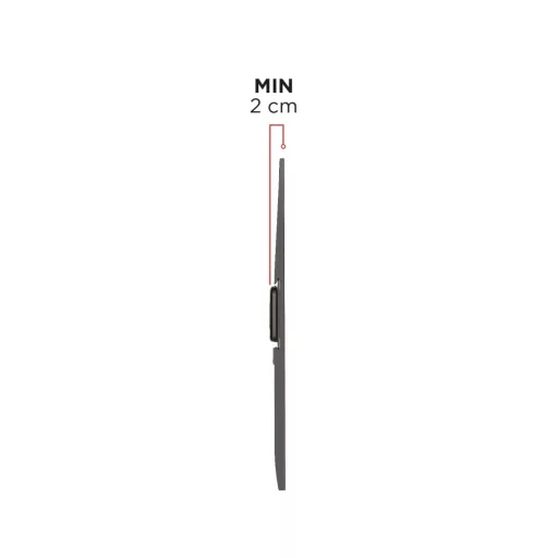 Meliconi 580467 FLATSTYLE FS400 FB FALI KONZOL VESA 400