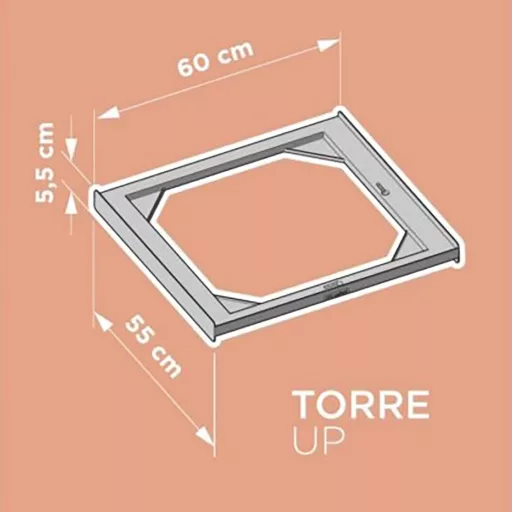 Meliconi 656131 BASE TORRE UP ÖSSZEÉPÍTŐ KERET