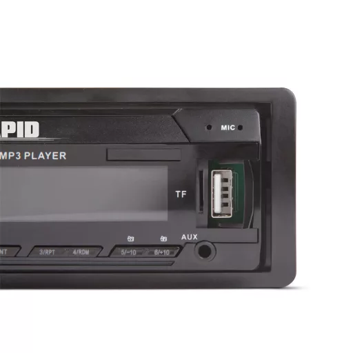 MNC 39750 FEJEGYSÉG "RAPID" - 1 DIN - 4 X 50 W - BT - MP3 - AUX - SD - USB