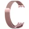 Mybandz 29002 MI BAND 8 - MILÁNÓI MÁGNESES FÉM ÓRASZÍJ - PINK-ARANY