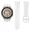 Mybandz 40421 SPORTOS SZILIKON ÓRASZÍJ GALAXY WATCH 4-5 /FEHÉR-RÉS NÉLKÜL/ 20MM