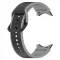 Mybandz 75301 RÉS-NÉLKÜLI SZILIKON ÓRASZÍJ GALAXY WATCH 5-6-7 /FEKETE-SZÜRKE/ 20MM