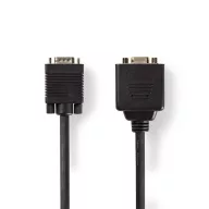 Nedis CCGP59120BK02 VGA KÁBEL 0,2 M