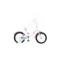 BMX 16 lány vkék/pink elefánt