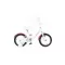 BMX 14 lány babyblue/pink
