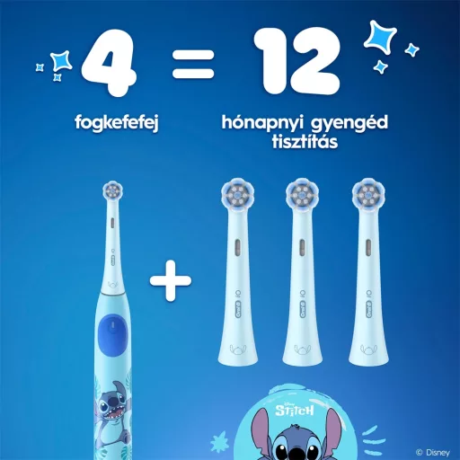 Oral-B IO STITCH 10PO010478 FOGKEFE PÓTFEJ 4 DB