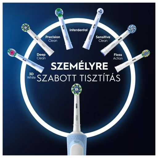 Oral-B D103 FEKETE ELEKTROMOS FOGKEFE