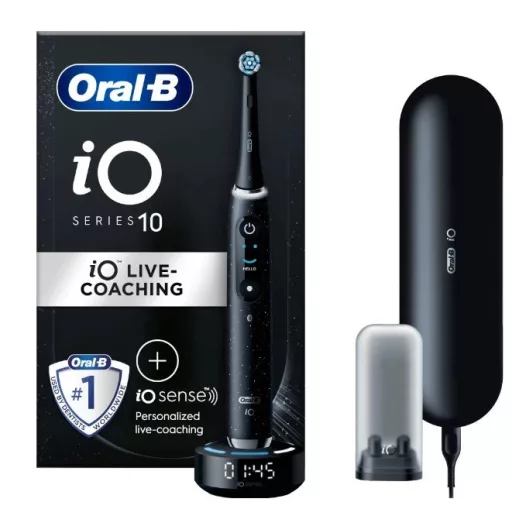 Oral-B IO10 COSMIC BLACK ELEKTROMOS FOGKEFE