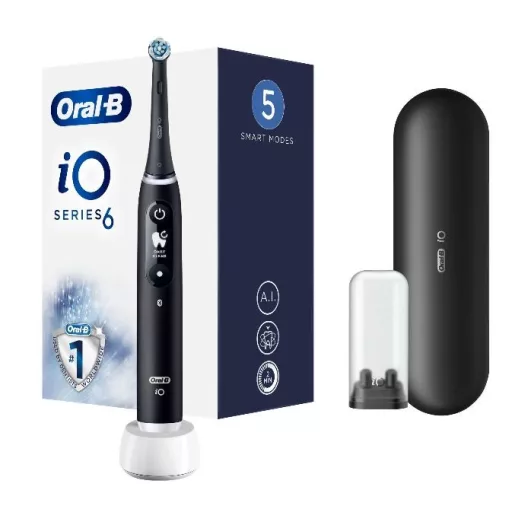 Oral-B IO6 BLACK ONYX ELEKTROMOS FOGKEFE