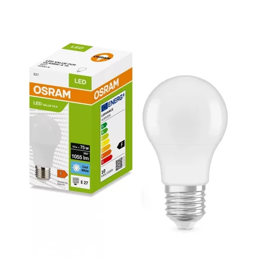 Osram LED-PCR-CLA10E27TF LED FÉNYFORRÁS  10W (75W), 4000K, 1055LM, E27, TERMÉSZETES FEHÉR