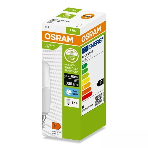 Osram LED-PCR-STC8.5E14TF LED FÉNYFORRÁS  8,5W (60W), 4000K, 806LM, E14, TERMÉSZETES FEHÉR