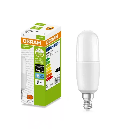 Osram LED-PCR-STC8.5E14TF LED FÉNYFORRÁS  8,5W (60W), 4000K, 806LM, E14, TERMÉSZETES FEHÉR