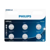   Philips CR2032P6/01B GOMBELEM LÍTIUM 3.0V 6-BLISZTER (20.0 x 3.2) CR2032