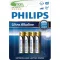 Philips LR03E4B/10 ELEM ULTRA ALKALI AAA 4-BLISZTER