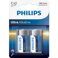 Philips LR14E2B/10 ELEM ULTRA ALKALI C 2-BLISZTER