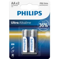 Philips LR6E2B/10 ELEM ULTRA ALKALI AA 2-BLISZTER