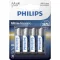 Philips LR6E4B/10 ELEM ULTRA ALKALI AA 4-BLISZTER