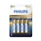 Philips LR6M4B/10 ELEM PREMIUM ALKALI AA 4-BLISZTER