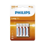 Philips R03L4B/10 ELEM LONGLIFE AAA 4-BLISZTER